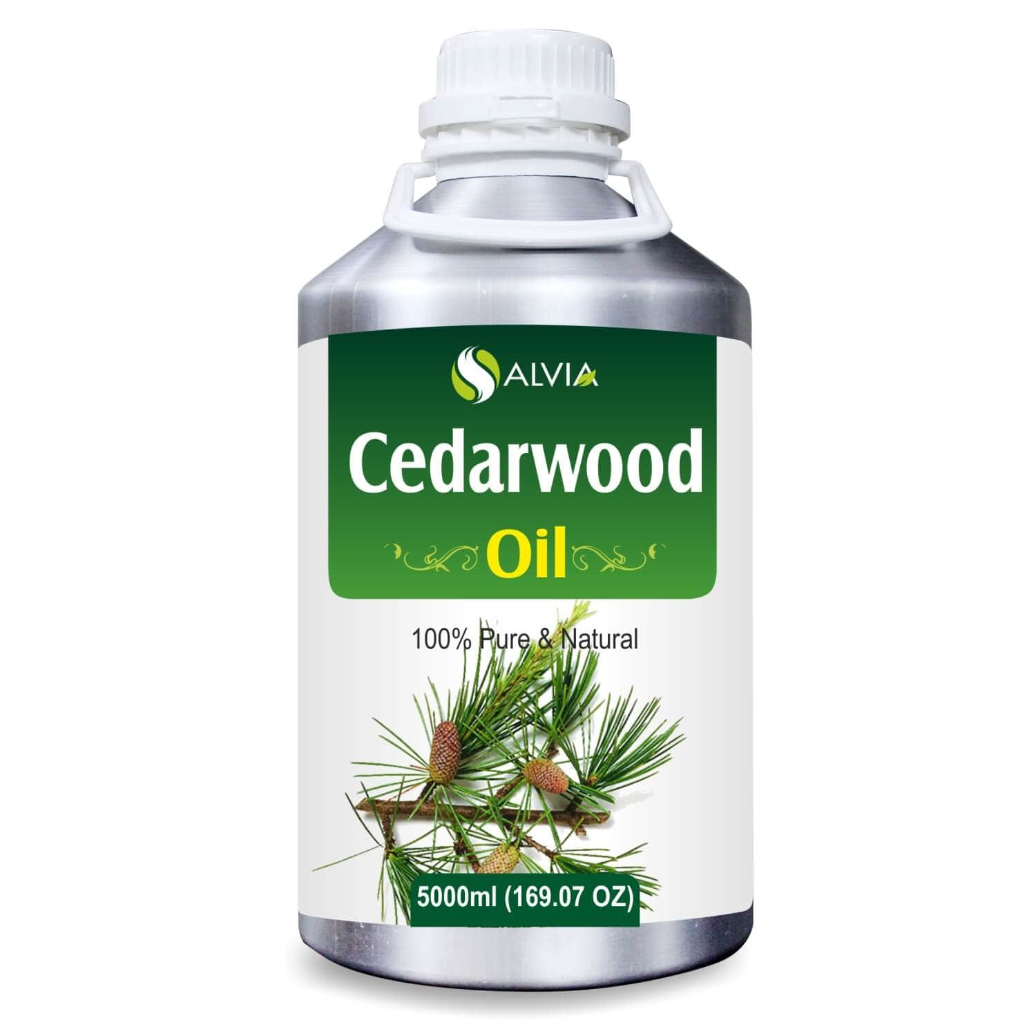 Salvia Natural Essential Oils,Dandruff,Greasy Oil,Acne,Anti-acne Oil,Oil for Greasy hair,Best Essential Oils for Hair 5000ml Cedarwood Oil (Juniperus virginiana) 100% Natural Essential Oil Undiluted Therapeutic Grade Eases Stress, Kills Pests, Hair Growth, Skin Benefits, & More Salvia Natural Essential Oils,Dandruff,Greasy Oil,Acne,Anti-acne Oil,Oil for Greasy hair,Best Essential Oils for Hair 5000ml Cedarwood Oil (Juniperus virginiana) 100% Natural Essential Oil Undiluted Therapeutic Grade Eases Stress, Kills Pests, Hair Growth, Skin Benefits, & More